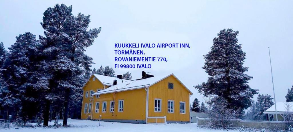 Kuukkeli Ivalo Airport Inn מראה חיצוני תמונה